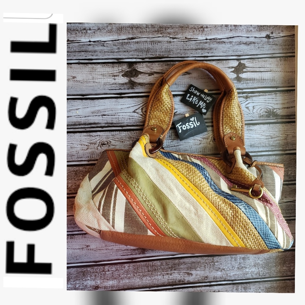 🧡Fossil 🧡 Multi Colored Shoulder Bag